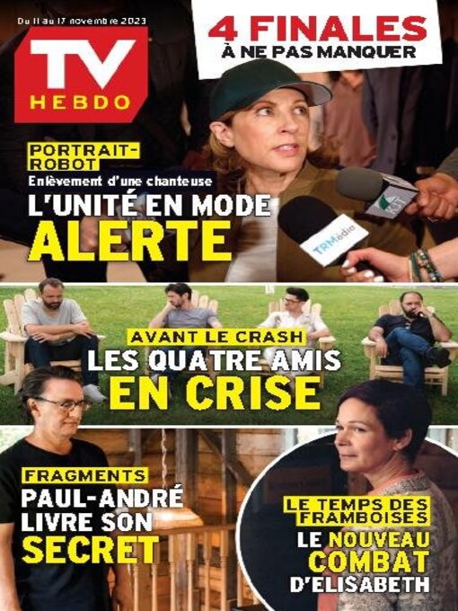 Title details for TV Hebdo by TVA Publications Inc. - Wait list